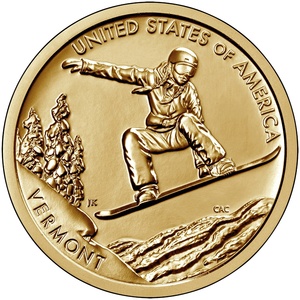 2022 1-dollar - D - Vermont reverse